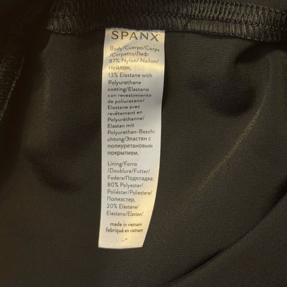 NWT Spanx Faux Leather Metallic Camo Leggings Women’s Size Large - Picture 9 of 11